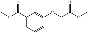 Benzoic acid, 3-(2-Methoxy-2-oxoethoxy)-, Methyl ester