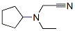 Acetonitrile, (cyclopentylethylamino)- (9CI)