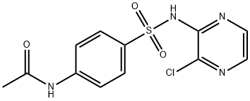 N-[4-[[(3-Chloropyrazin-2-yl)amino]sulfonyl]phenyl]acetamide