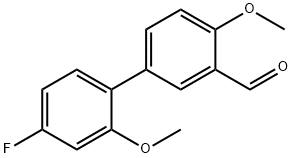 [1,1'-Biphenyl]-3-carboxaldehyde, 4'-fluoro-2',4-dimethoxy-