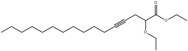 2-Ethoxy-4-hexadecynoic acid ethyl ester