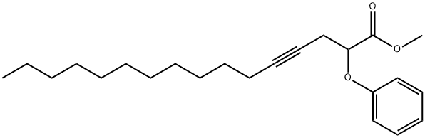 2-Phenoxy-4-hexadecynoic acid methyl ester
