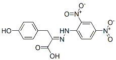 2-[2-(2,4-Dinitrophenyl)hydrazono]-3-(4-hydroxyphenyl)propionic acid