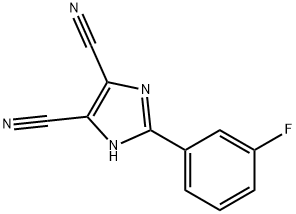 2-(3-fluorophenyl)-1H-imidazole-4,5-dicarbonitrile