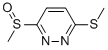 3-METHANESULFINYL-6-METHYLSULFANYL-PYRIDAZINE