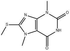 3,7-dimethyl-8-methylsulfanyl-purine-2,6-dione