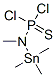 [Methyl(trimethylstannyl)amino]dichlorophosphine sulfide