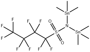 1,1,2,2,3,3,4,4,4-Nonafluoro-N,N-bis(trimethylstannyl)-1-butanesulfonamide