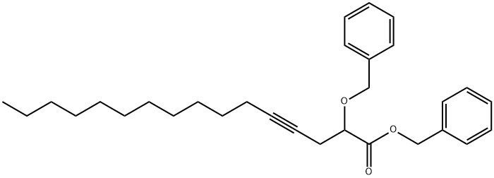 2-(Benzyloxy)-4-hexadecynoic acid benzyl ester