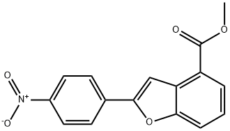 2-(4-Nitrophenyl)-4-benzofurancarboxylic acid methyl ester