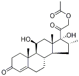 11β,17,21-Trihydroxy-16α-methyl-pregn-4-ene-3,20-dione 21-Acetate