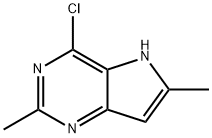4-CHLORO-2,6-DIMETHYL-5H-PYRROLO[3,2-D]PYRIMIDINE