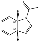 1H-Indole, 1-acetyl-3a,7a-dihydro-, cis- (9CI)