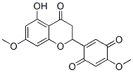 (-)-2-(3,4-Dihydro-5-hydroxy-7-methoxy-4-oxo-2H-1-benzopyran-2-yl)-5-methoxy-2,5-cyclohexadiene-1,4-dione
