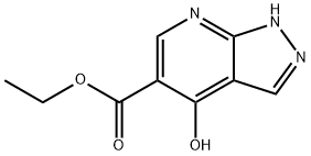 4-oxo-4,7-dihydro-1H-pyrazolo[3,4-b]pyridine-5-carboxylic acid ethyl ester