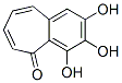 5H-Benzocyclohepten-5-one, 2,3,4-trihydroxy- (9CI)