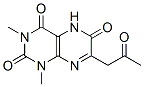 2,4,6(3H)-Pteridinetrione,  1,5-dihydro-1,3-dimethyl-7-(2-oxopropyl)-