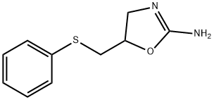 4,5-Dihydro-5-[(phenylthio)methyl]-2-oxazolamine