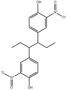 4,4'-(1,2-Diethyl-1,2-ethanediyl)bis(2-nitrophenol)