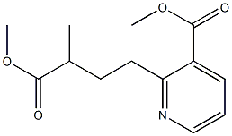 3-(Methoxycarbonyl)-α-methyl-2-pyridinebutanoic acid methyl ester