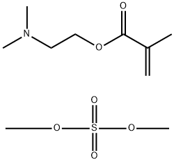 2-Propenoic acid, 2-methyl-, 2-(dimethylamino)ethyl ester, homopolymer, compd. with dimethyl sulfate