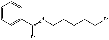 N-(5-Bromopentyl)benzimidoyl bromide