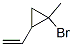 Cyclopropane, 1-bromo-2-ethenyl-1-methyl- (9CI)
