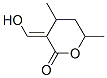 2H-Pyran-2-one, tetrahydro-3-(hydroxymethylene)-4,6-dimethyl- (9CI)