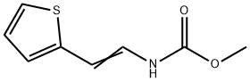 Carbamic  acid,  [2-(2-thienyl)ethenyl]-,  methyl  ester  (9CI)