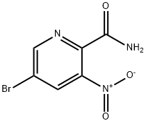5-BROMO-3-NITRO-PYRIDINE-2-CARBOXYLIC ACID AMIDE