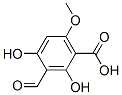Benzoic acid, 3-formyl-2,4-dihydroxy-6-methoxy- (9CI)