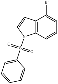 4-溴-1-(苯磺酰基)-1H-吲哚