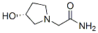 1-Pyrrolidineacetamide,3-hydroxy-,(3R)-(9CI)