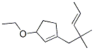 Cyclopentene, 1-(2,2-dimethyl-3-pentenyl)-3-ethoxy- (9CI)
