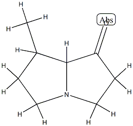 1H-Pyrrolizin-1-one,hexahydro-7-methyl-(9CI)