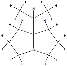 1H-Pyrrolizine,hexahydro-7a-(1-methylethyl)-(9CI)