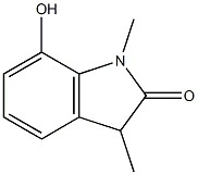 2H-Indol-2-one,1,3-dihydro-7-hydroxy-1,3-dimethyl-(9CI)