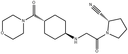 (S)-1-(2-(((1R,4S)-4-(吗啉-4-羰基)环己基)氨基)乙酰基)吡咯烷-2-甲腈