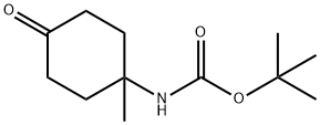 叔-丁基 N-(1-甲基-4-氧亚基环己基)氨基甲酯