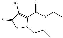 3-Furancarboxylic acid, 2,5-dihydro-4-hydroxy-5-oxo-2-propyl-, ethyl ester (9CI)