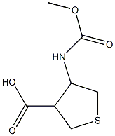 3-Thiophenecarboxylicacid,tetrahydro-4-[(methoxycarbonyl)amino]-(9CI)