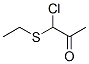 2-Propanone,  1-chloro-1-(ethylthio)-