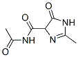 1H-Imidazole-4-carboxamide,  N-acetyl-4,5-dihydro-2-methyl-5-oxo-