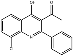 3-acetyl-8-chloro-2-phenylquinolin-4(1H)-one