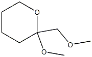 2H-Pyran,tetrahydro-2-methoxy-2-(methoxymethyl)-(9CI)