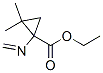 Cyclopropanecarboxylic acid, 2,2-dimethyl-1-(methyleneamino)-, ethyl ester (9CI)