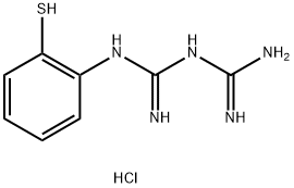 ([IMINO(2-MERCAPTOANILINO)METHYL]AMINO)METHANIMIDAMIDE HYDROCHLORIDE