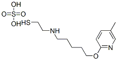 2-[5-(5-Methyl-2-pyridyloxy)pentyl]aminoethanethiol sulfate