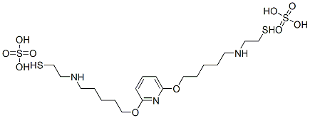 2,2'-[2,6-Pyridinediylbis(oxy-5,1-pentanediylimino)]bis(ethanethiol)bissulfate