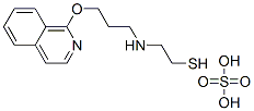2-[3-(1-Isoquinolyloxy)propyl]aminoethanethiol sulfate